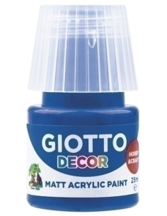 PINTURA ACRILICA GIOTTO 25 ml bote AZUL ULTRAMAR
