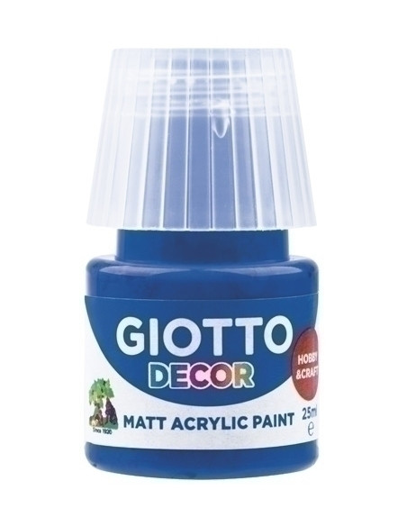 PINTURA ACRILICA GIOTTO 25 ml bote AZUL ULTRAMAR