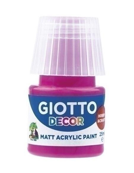 PINTURA ACRILICA GIOTTO 25 ml bote MAGENTA
