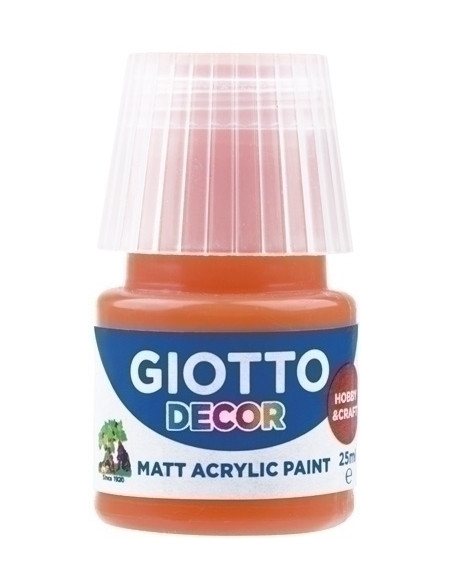 PINTURA ACRILICA GIOTTO 25 ml bote NARANJA