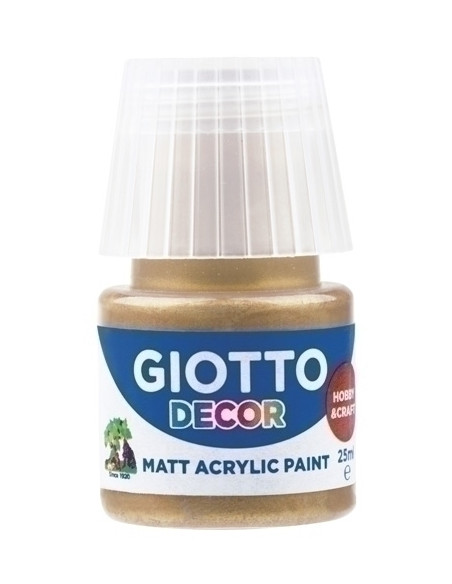 PINTURA ACRILICA GIOTTO 25 ml bote ORO
