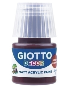 PINTURA ACRILICA GIOTTO 25 ml bote SEPIA