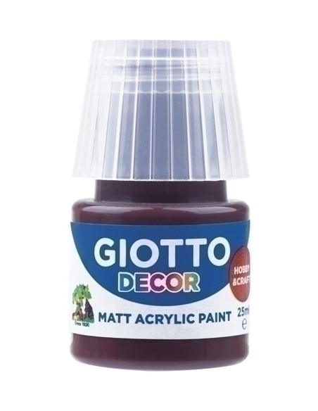 PINTURA ACRILICA GIOTTO 25 ml bote SEPIA