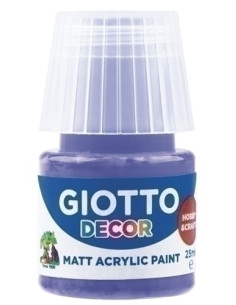 PINTURA ACRILICA GIOTTO 25 ml bote VIOLETA