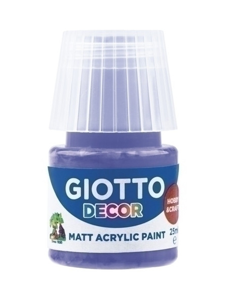 PINTURA ACRILICA GIOTTO 25 ml bote VIOLETA
