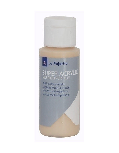 PINTURA ACRILICA LA PAJARITA 60 ml bote CARNE A-21
