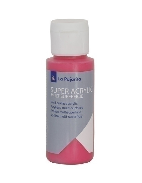 PINTURA ACRILICA LA PAJARITA 60 ml bote MAGENTA A-66