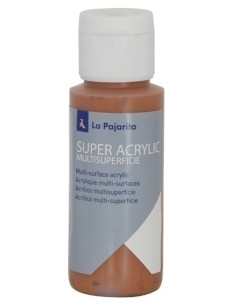PINTURA ACRILICA LA PAJARITA 60 ml bote TERRACOTA A-24