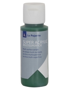 PINTURA ACRILICA LA PAJARITA 60 ml bote VERDE BOSQUE A-42