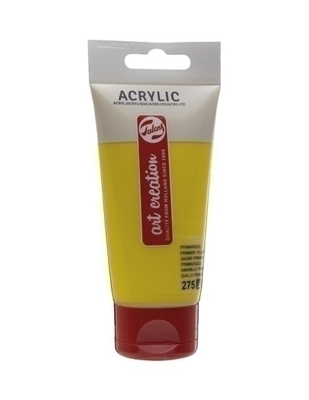 PINTURA ACRILICA TALENS ART CREATION 75 ml Tubo AMARILLO PRIMARIO