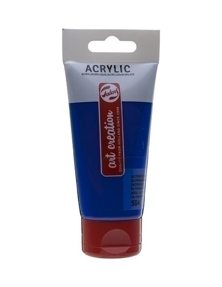 PINTURA ACRILICA TALENS ART CREATION 75 ml Tubo AZUL ULTRAMAR
