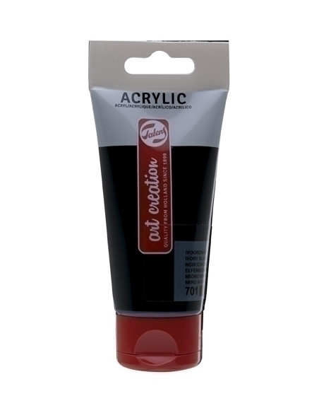PINTURA ACRILICA TALENS ART CREATION 75 ml Tubo NEGRO MARFIL