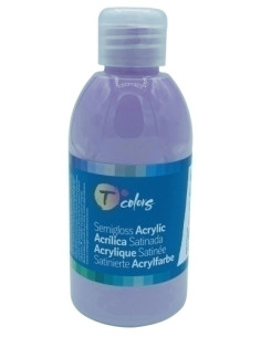 PINTURA ACRILICA TCOLORS 250 ml botella VIOLETA