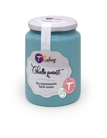 PINTURA CHALK PAINT MARKER TCOLORS 400 ml bote AGUAMARINA