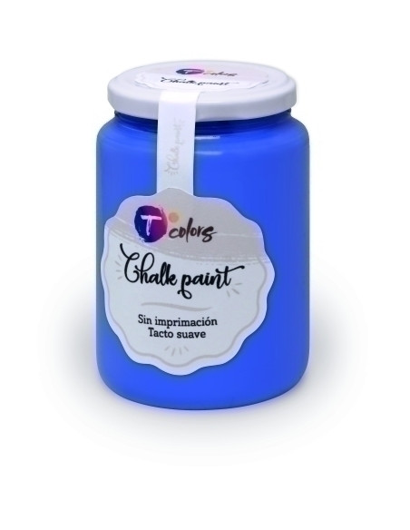 PINTURA CHALK PAINT MARKER TCOLORS 400 ml bote AZUL CIELO