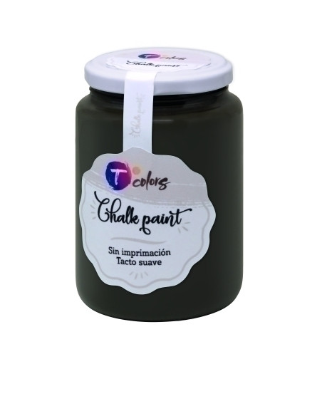 PINTURA CHALK PAINT MARKER TCOLORS 400 ml bote CASI NEGRO