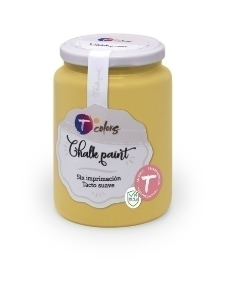 PINTURA CHALK PAINT MARKER TCOLORS 400 ml bote MOSTAZA