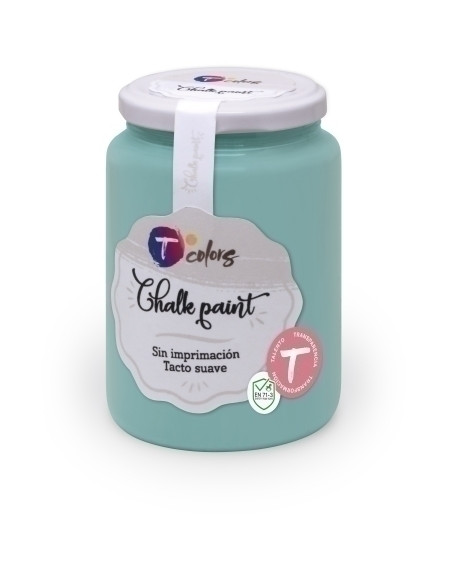 PINTURA CHALK PAINT MARKER TCOLORS 400 ml bote TURQUESA