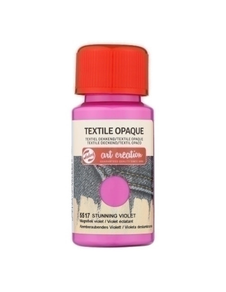 PINTURA para TELA TALENS ART CREATION OPACA 50 ml bote VIOLETA