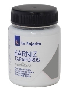 BARNIZ LA PAJARITA TAPAPOROS al AGUA 35 ml frasco