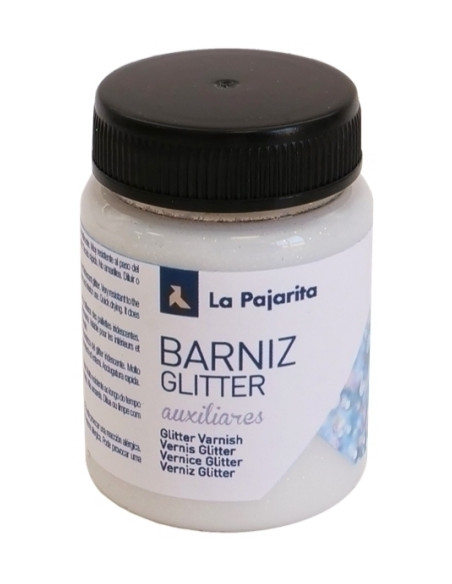 BARNIZ PAJARITA GLITTER IRIDISCENTE 75ml frasco