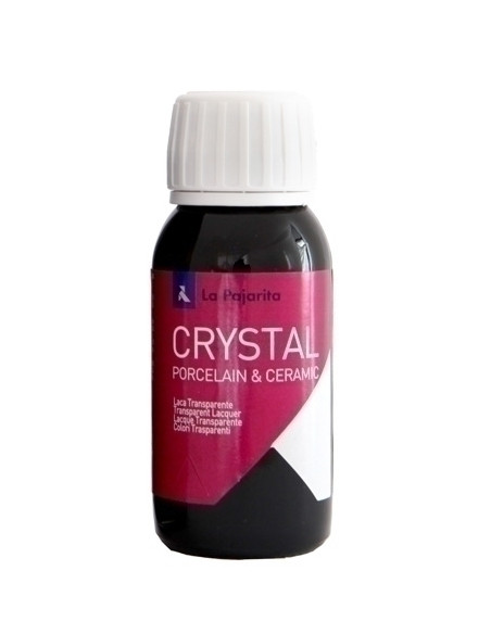 LACA TRANSP CRISTAL LA PAJARITA 50 ml frasco BURDEOS C-11