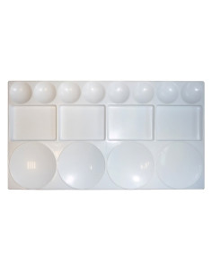 PALETA TALENS PLASTICO RECTANGULAR 16 DEPOSITOS