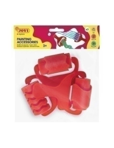 RODILLO de ESPUMA JOVI para PINTURA GRANDE 3 formas