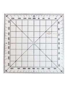 TRANSPORTADOR NAUTICO 15 Cmts 360 GRADOS