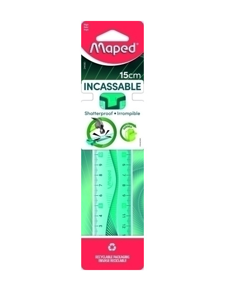 REGLA MAPED 15 CMS IRROMPIBLE FLEX