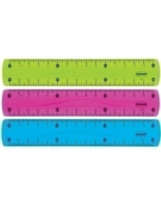 REGLA CENTRUM FLEXIBLE 15 CM SURTIDO