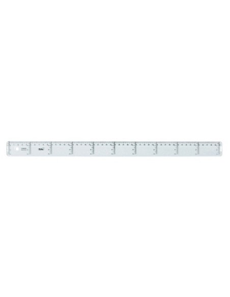 REGLA CRISTAL SAFTA 50 CENTIMETROS