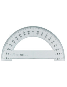 SEMICIRCULO CRISTAL SAFTA 15 CENTIMETROS