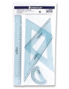 EQUIPO BOLSA REGLA CARTABON DE 30 STAEDTLER