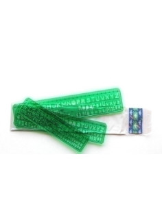 PLANTILLAS LETRAS BOLSA DE 3