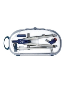 COMPAS ESCOLAR MICROMETRICO MINAS AMBOS BRAZOS ARTICULADOS AJUSTE RAPIDO