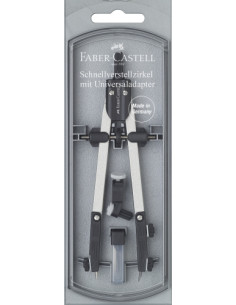 COMPAS FABER-CASTELL AJUSTE RAPIDO