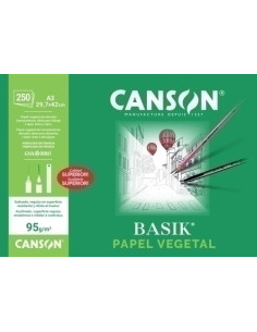 LAMINA PAPEL VEGETAL A3 95 gr