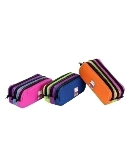 PORTATODO VIQUEL TRIPLE TRIZIP GIRL SURTIDO 3 col