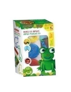 PASTA MODELAR ALPINO BABY DOUGH SET 3x85 gr ANIMALS