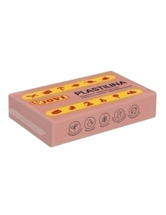 JOVI PLASTILINA SCHOOL PASTILLA 50GR CARNE CAJA 30 UD