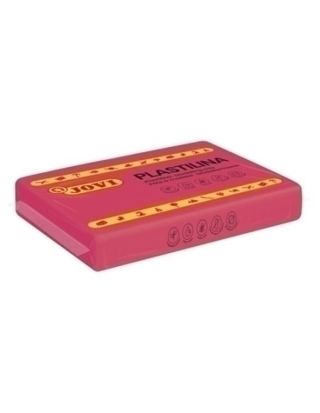 PLASTILINA JOVI 72 PASTILLA 350 gr RUBI CAJA DE 15