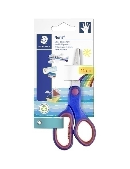TIJERAS ESCOLARES STAEDTLER NORIS 14 cm