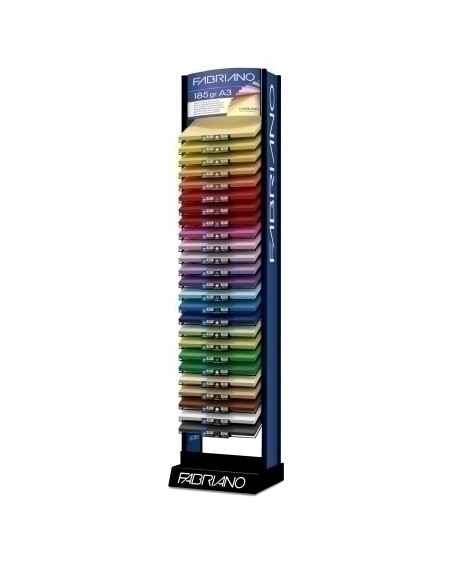 CARTULINA A3 FABRIANO COLORE 185g EXPOSITORCONTENIDO 5000 uds 200x25 colores