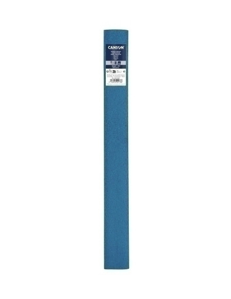 PAPEL CREPE PINOCHO CANSON 30g 05x25 m AZUL MAR DEL SUR