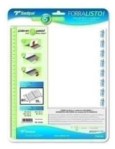 FORRO AJUSTABLE SADIPAL PP TRANS285 x 52 cm BLISTER de 5