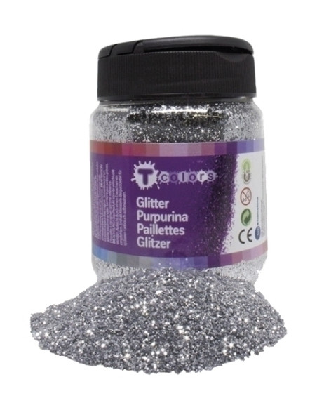 PURPURINA TCOLORS BOTE 130 ml PLATA