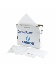 CARTON PLUMA CANSON BLANCO  5 mm 100x140 cm