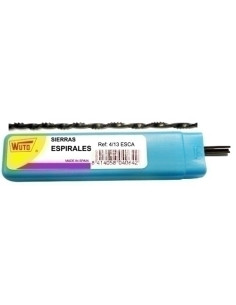 PELOS de SIERRA ESPIRAL 13 mm N 4 1 gruesa , 144 uds