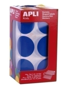 GOMETS APLI ROLLO REDONDO Ø 33 mm AZUL 708 uds 17864